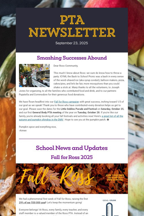 PTA Newsletter
