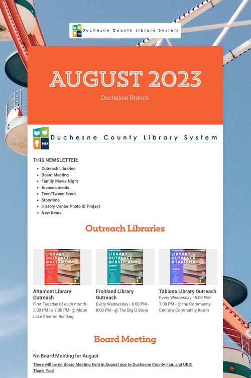 August 2023
