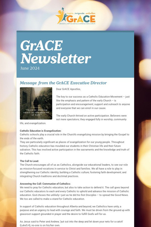 GrACE Newsletter