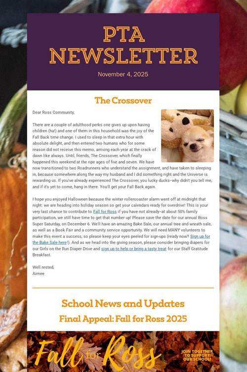 PTA Newsletter