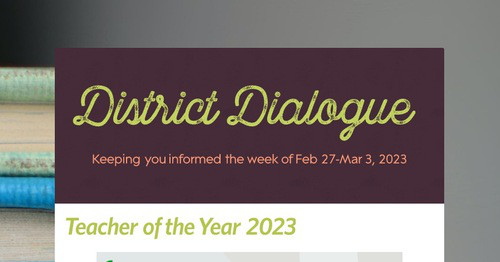 District Dialogue