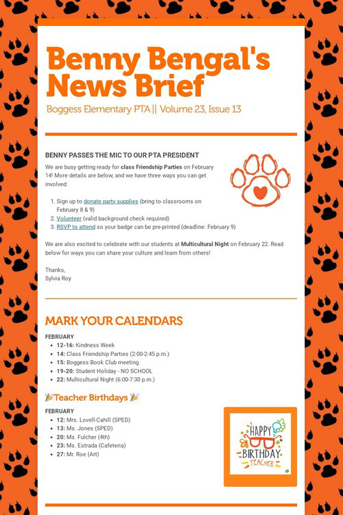 Benny Bengal's News Brief