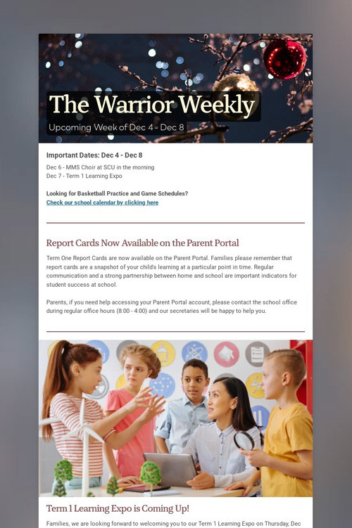 The Warrior Weekly