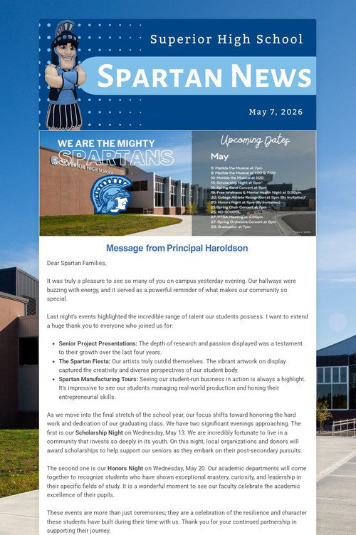 SHS Family News