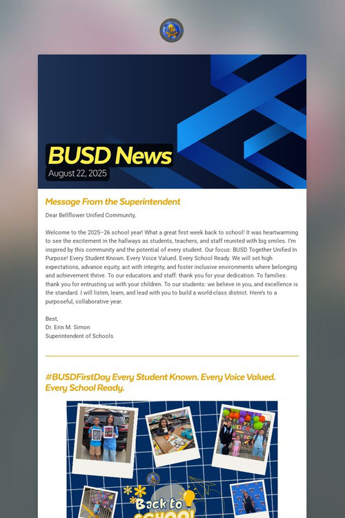 BUSD News