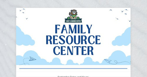 FAMILY RESOURCE CENTER