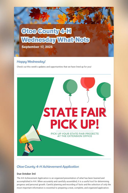 Wednesday What-Nots 9/17
