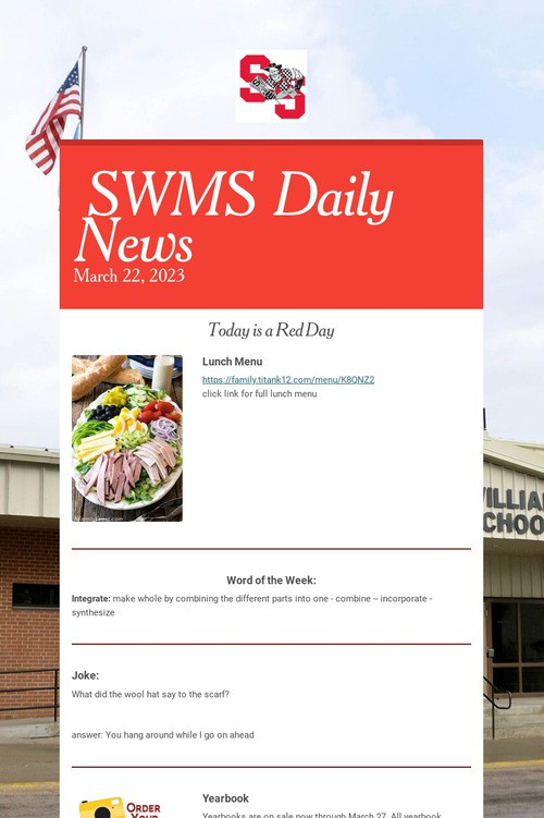 SWMS Daily News
