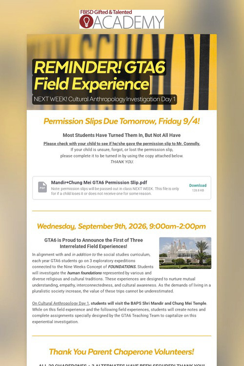 REMINDER! GTA6 Field Experience
