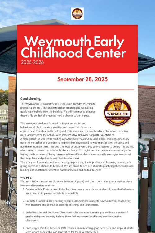 Weymouth Early Childhood Center