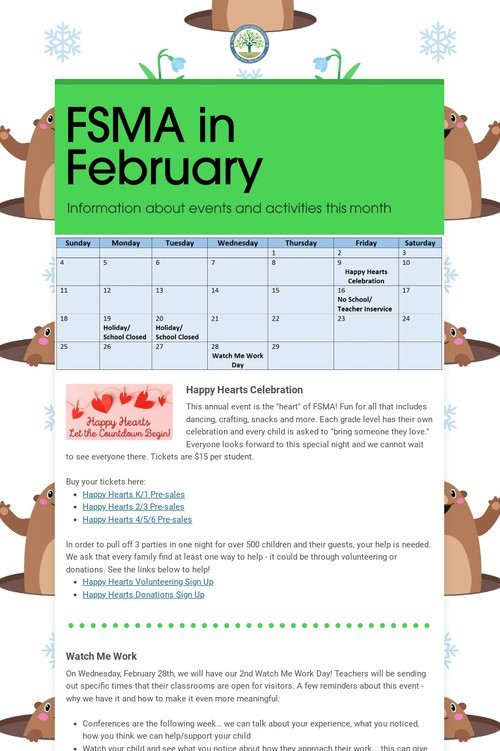FSMA in February