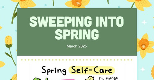 Sweeping into Spring