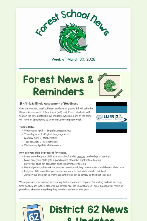 Forest School News (3.29.26)