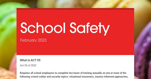 School Safety