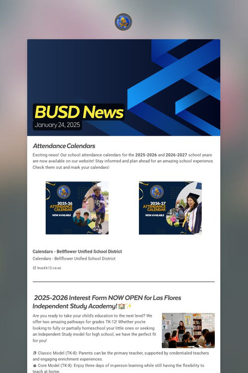 BUSD News