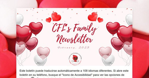 CFL February Family Newsletter