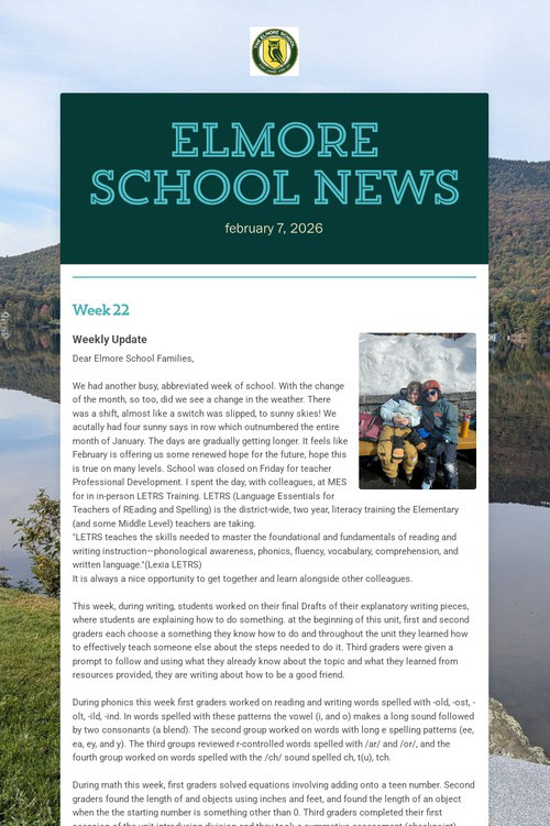 ELMORE School News
