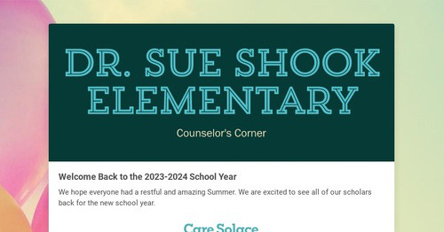 Dr. Sue Shook Elementary