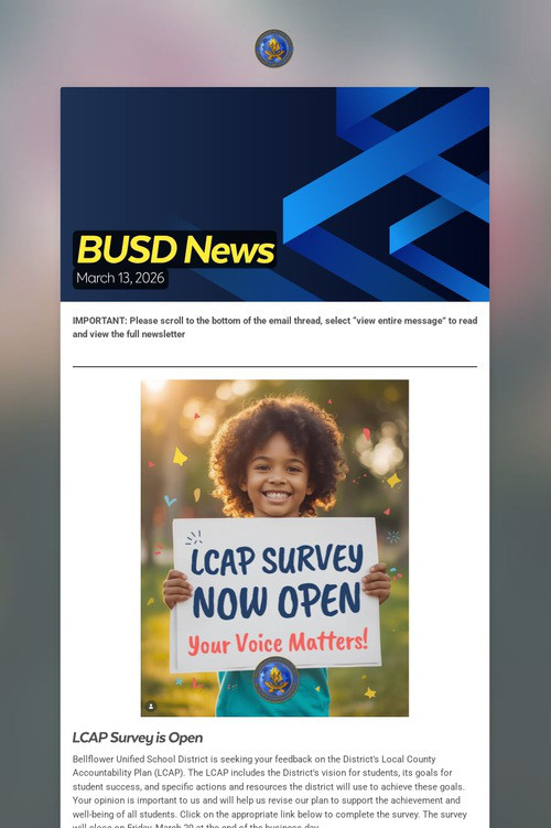 BUSD News