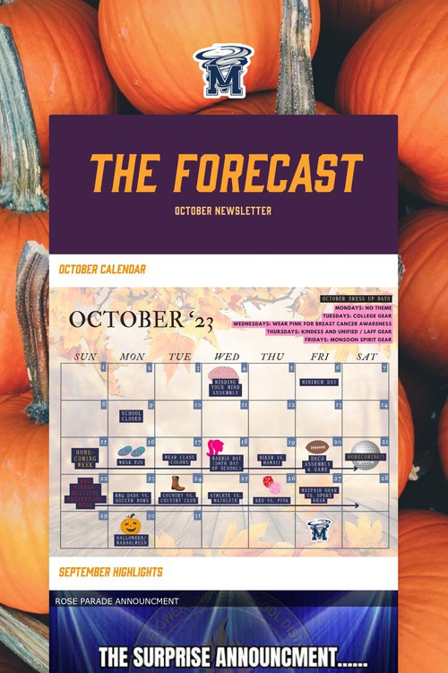 THE FORECAST