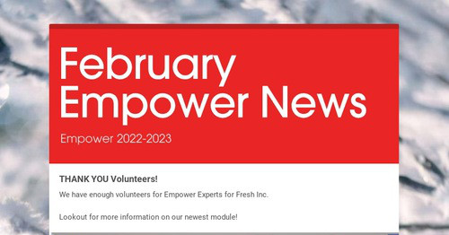 February Empower News