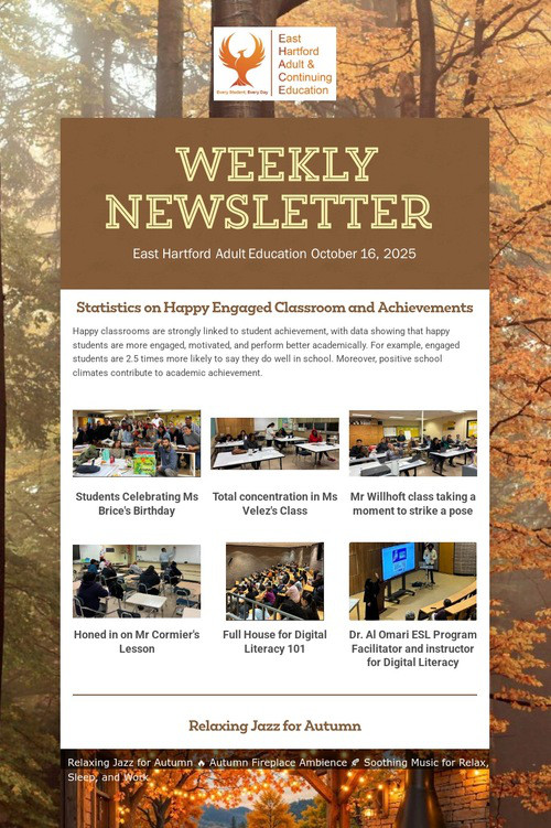 Weekly Newsletter