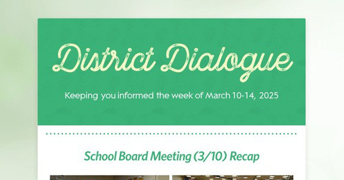 District Dialogue