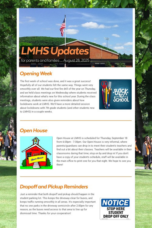LMHS Updates