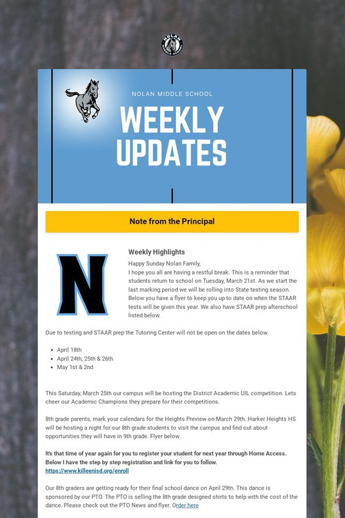School Update