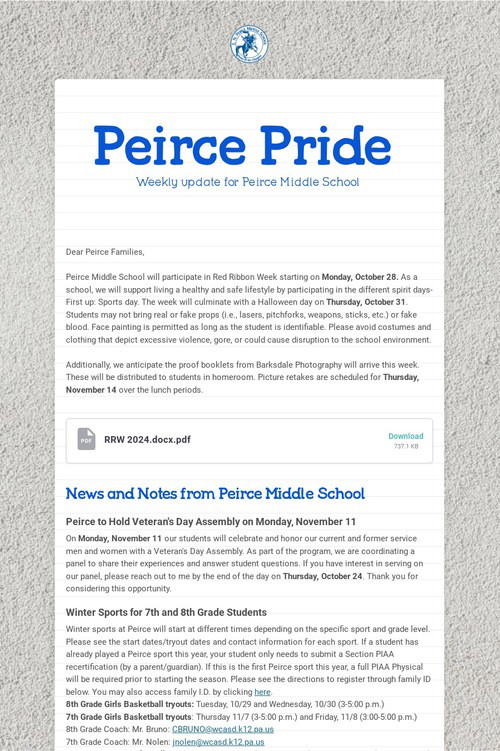 Peirce Pride