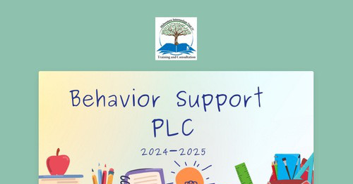 Behavior Support PLC