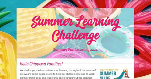 Summer Learning Challenge