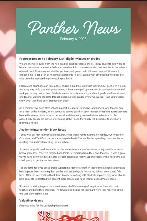 Panther News