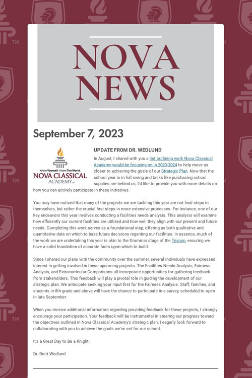 NOVA NEWS - September 2023