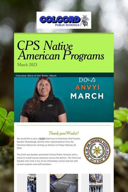 CPS Native American Programs