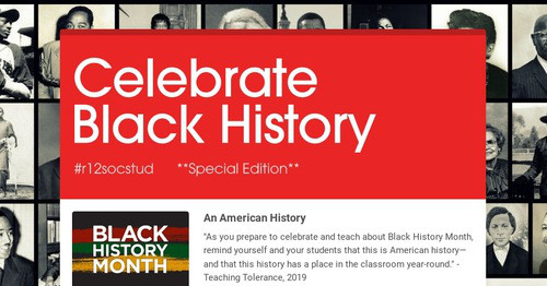 Celebrate Black History