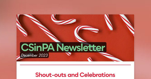 CSinPA Newsletter
