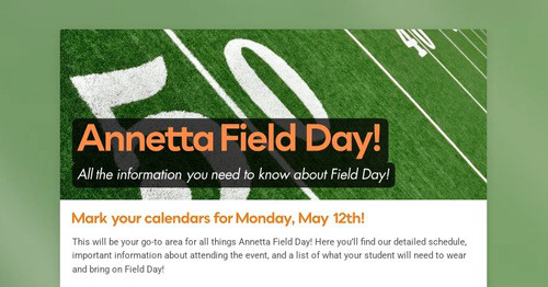 Annetta Field Day!
