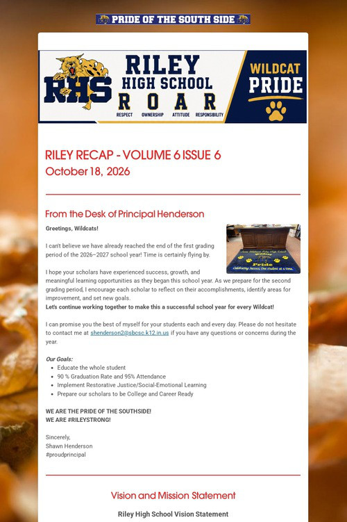Riley Recap - VOLUME 6 ISSUE 6