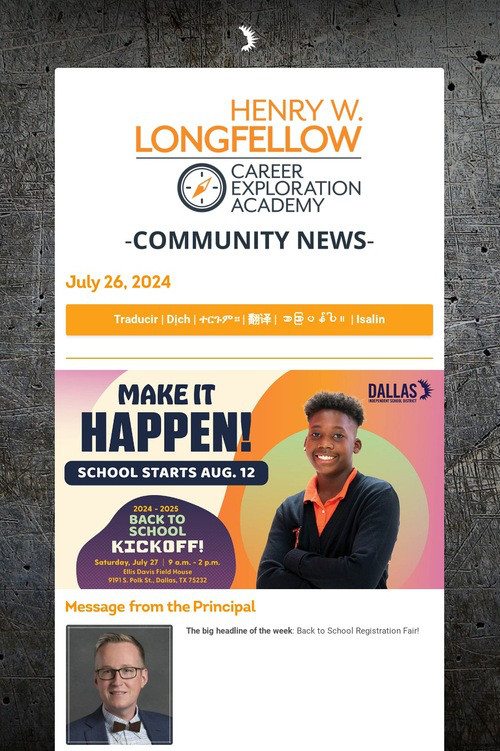 Longfellow Community News