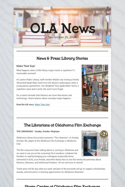 OLA News