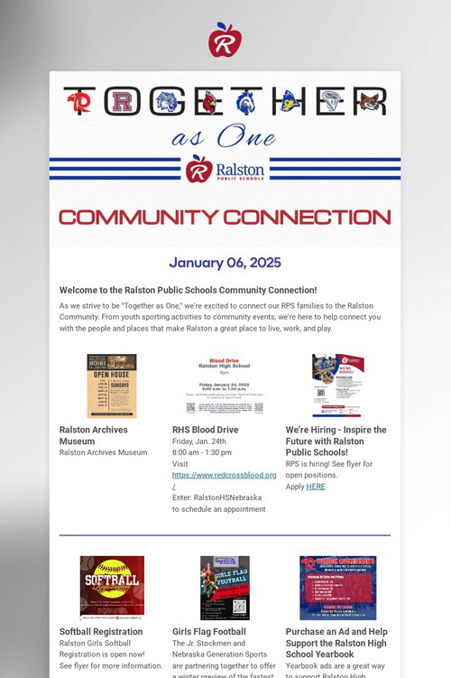 RPS Community Connection 01/06/2025