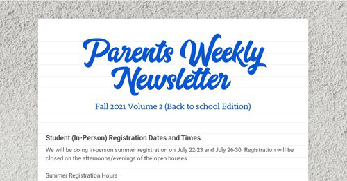 Design newsletters to spread the word online | Smore