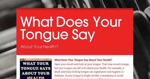 what-does-your-tongue-say-smore-newsletters