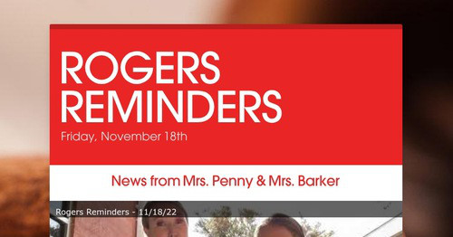 ROGERS REMINDERS