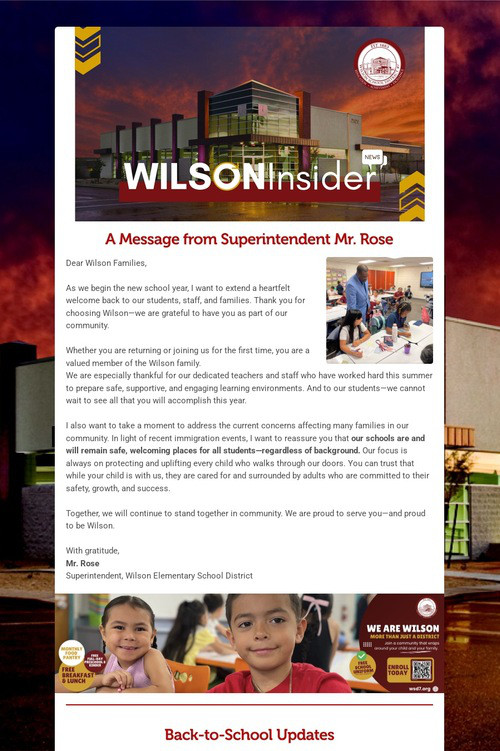 Wilson Insider