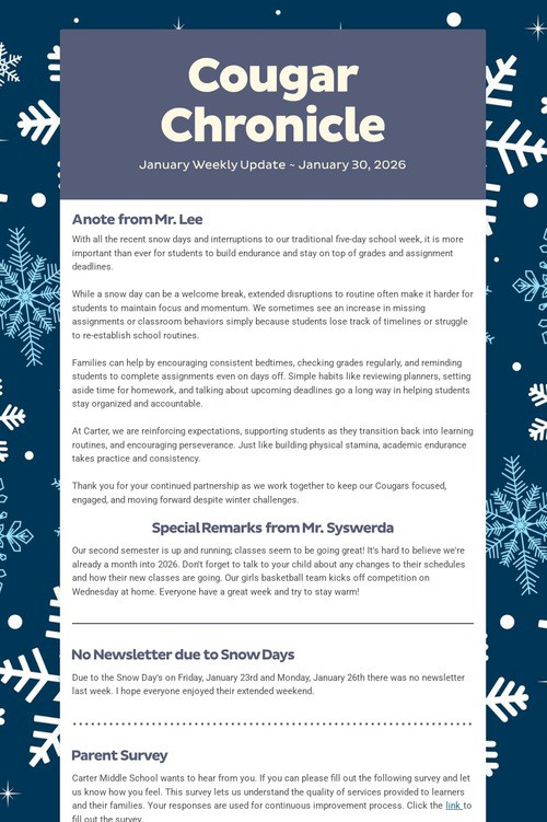 Cougar Chronicle