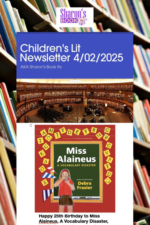 Children's Lit Newsletter 4/02/2025