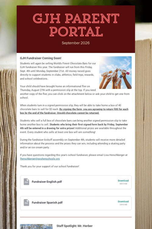 GJH Parent Portal