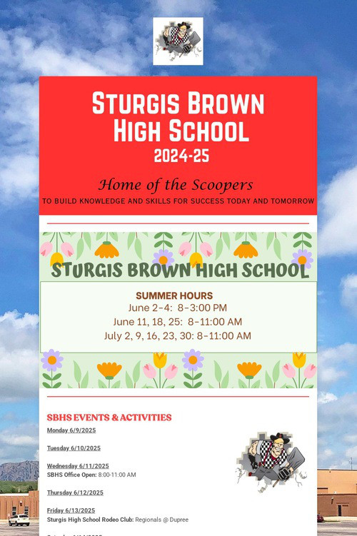 STURGIS BROWN HIGH SCHOOL
